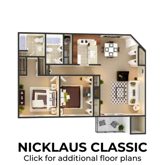 Floor Plans of The Emerson Apartments in Ann Arbor, MI